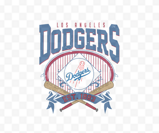 LA Baseball DTF Vintage #67