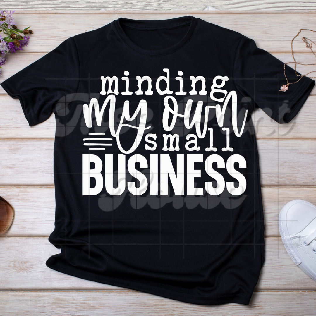 Minding My Small Business White