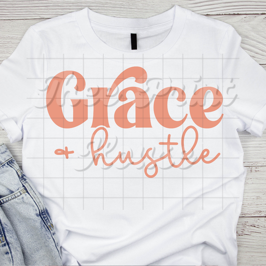 Grace & Hustle Peach