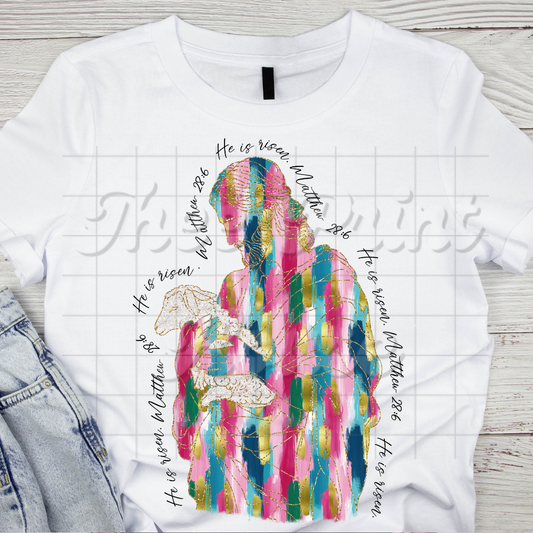 He Is Risen Colors