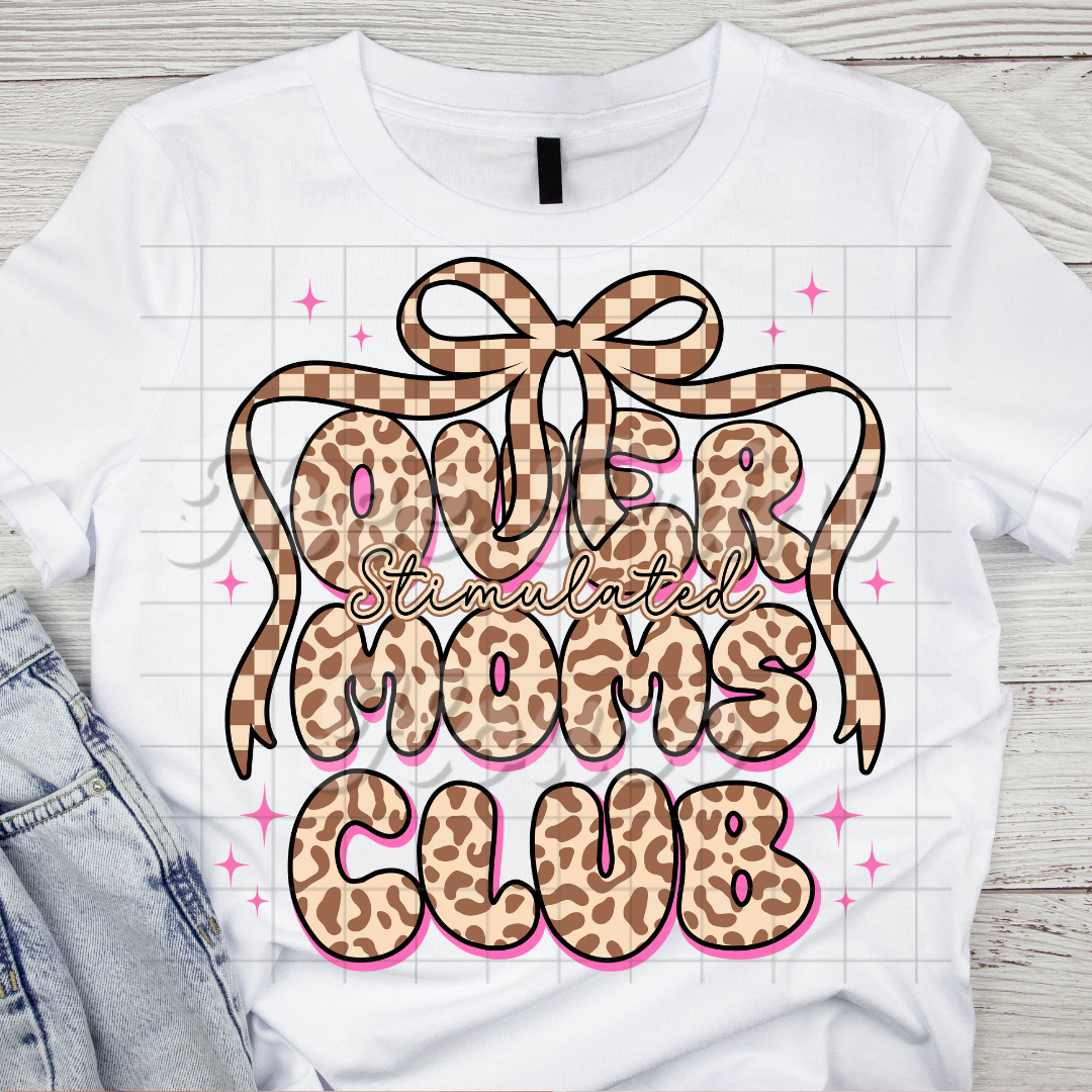 Overstimulated Mom Club Cheetah