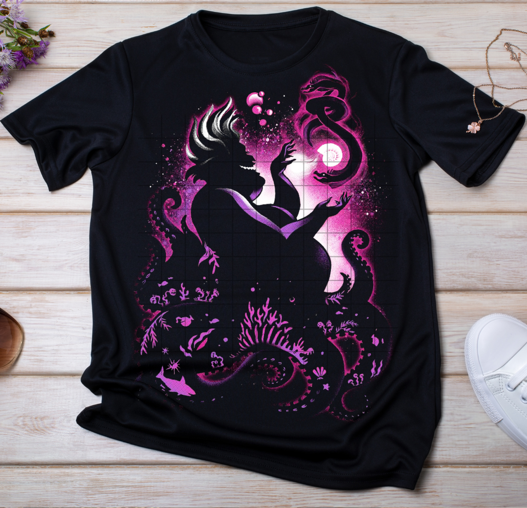 Evil Q 3 Halftone (black shirt only)