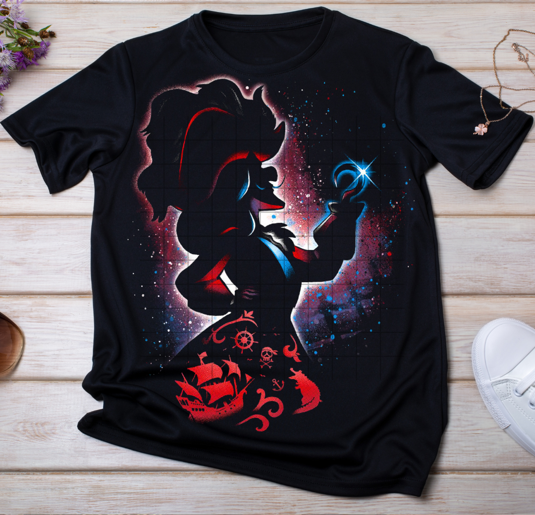 Captain Halftone (black shirt only)