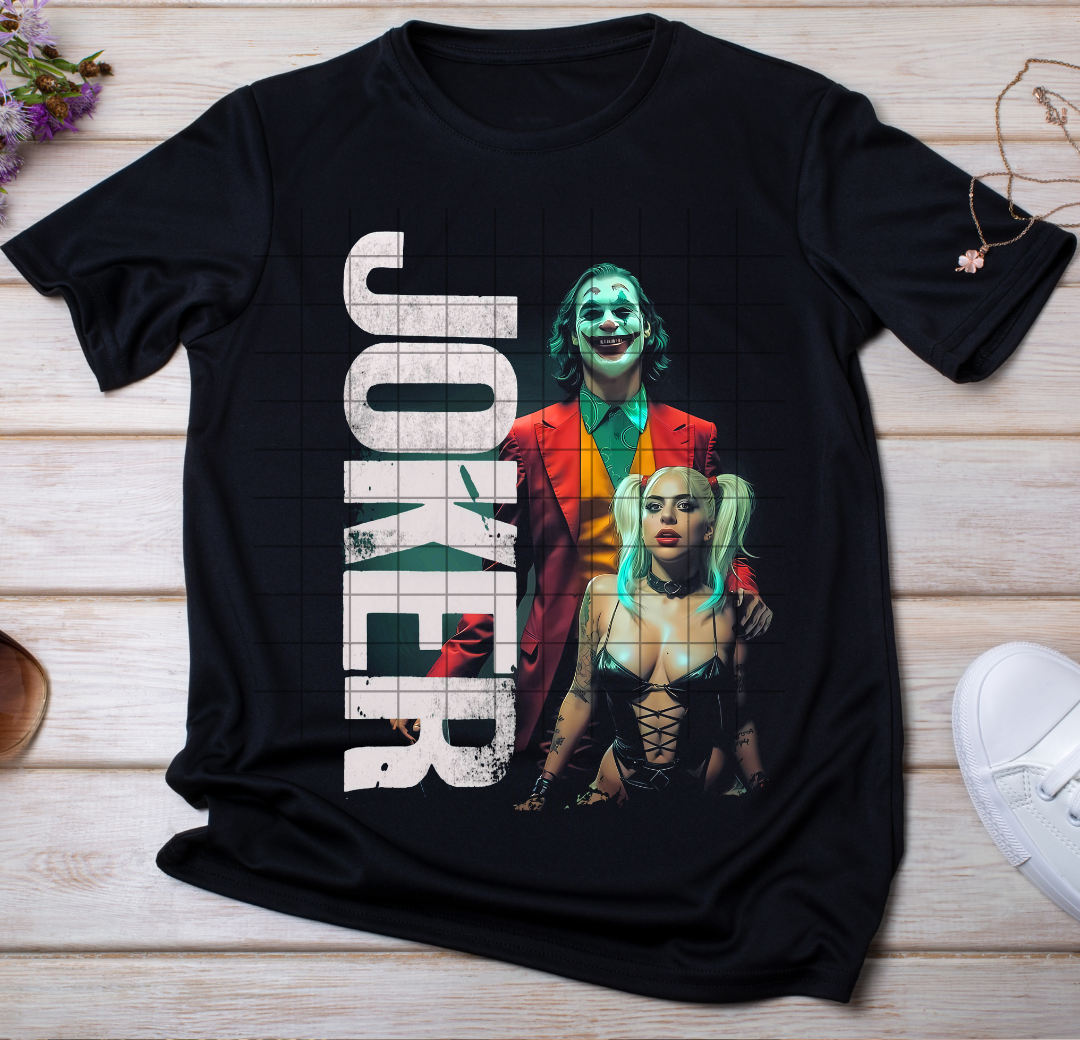 Joke 5 Halftone (black shirt only)