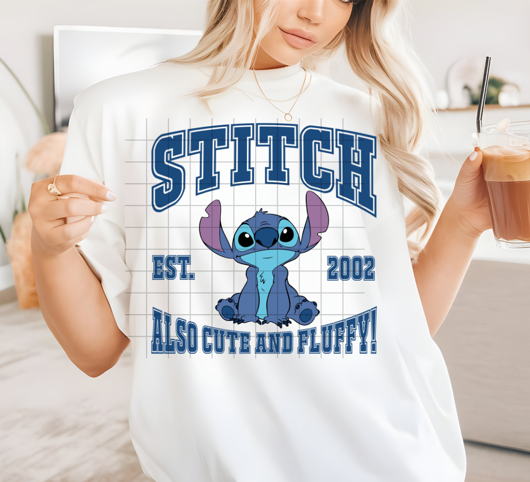Blue Alien Cute & Fluffy