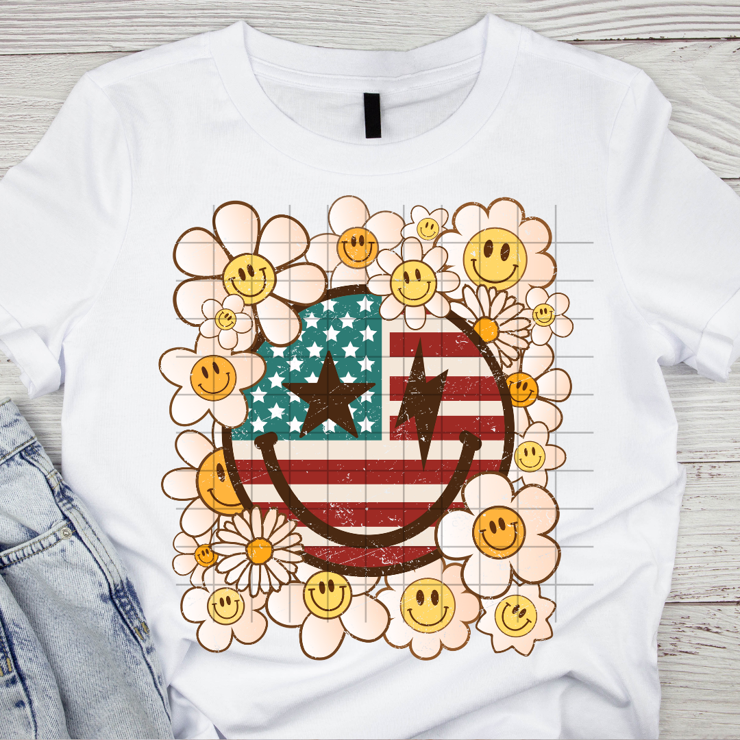 Happy Flowers Vintage