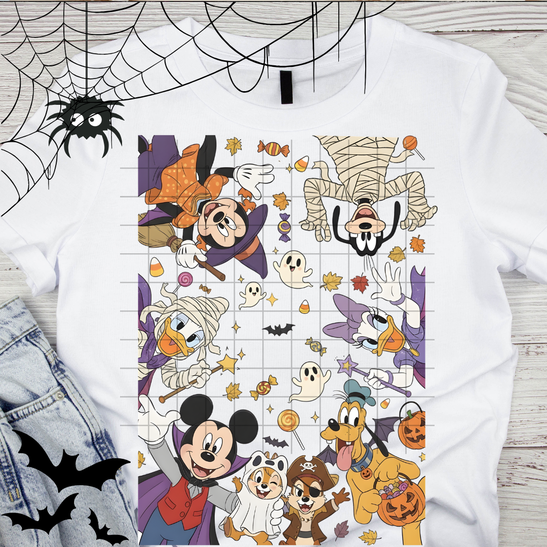 Mouse Friends Halloween