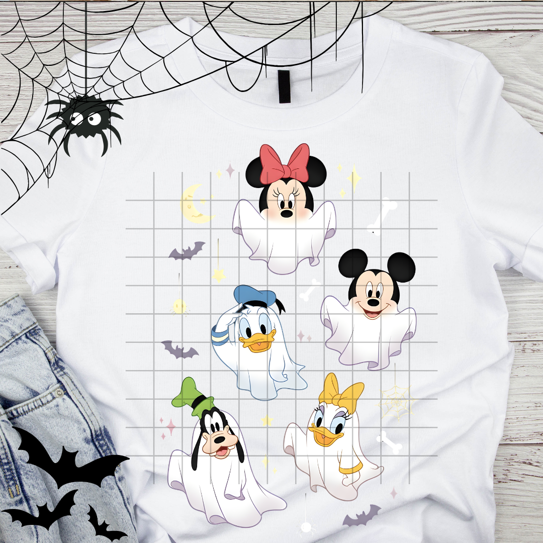 Mouse Friends Ghosts