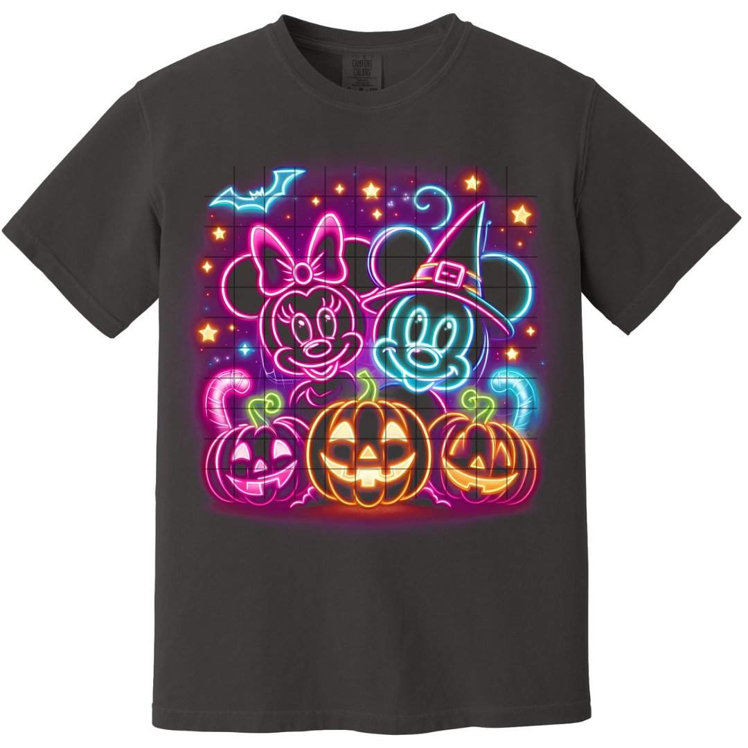 Neon Pumpkin Mouse
