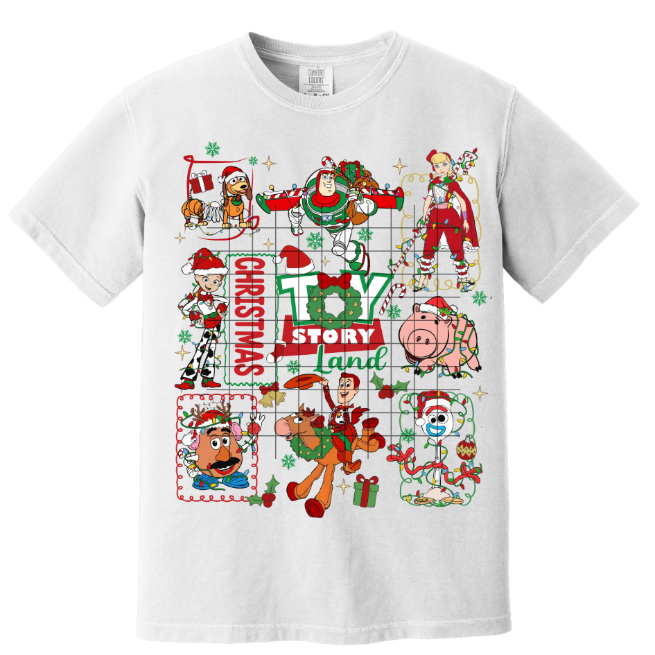 Toys Christmas Doodle