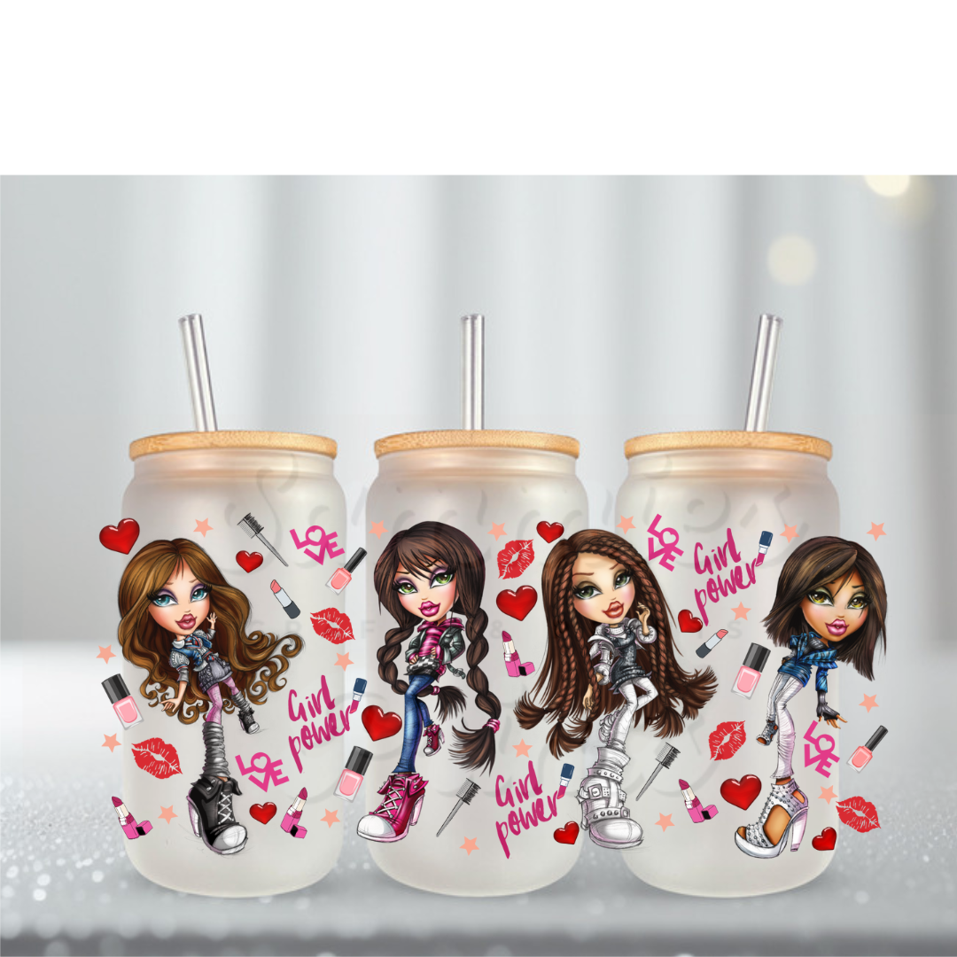 Brats Girl Power UV DTF Cup Wrap