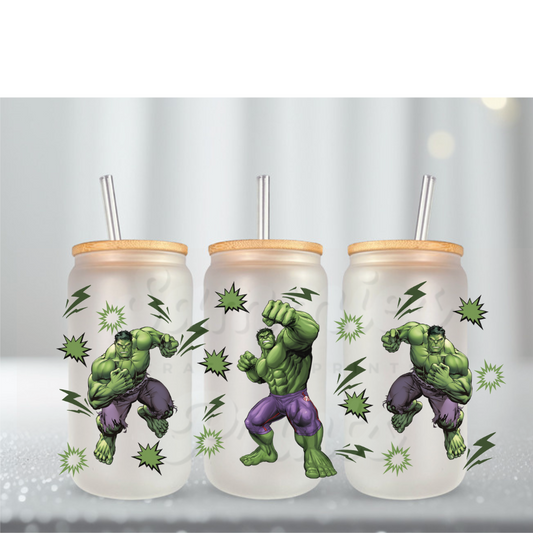Green Hero UV DTF Cup Wrap