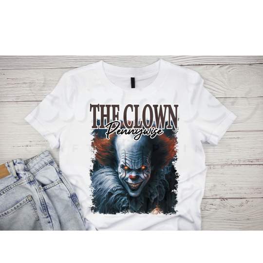 The Clown Bootleg DTF Heat Transfer