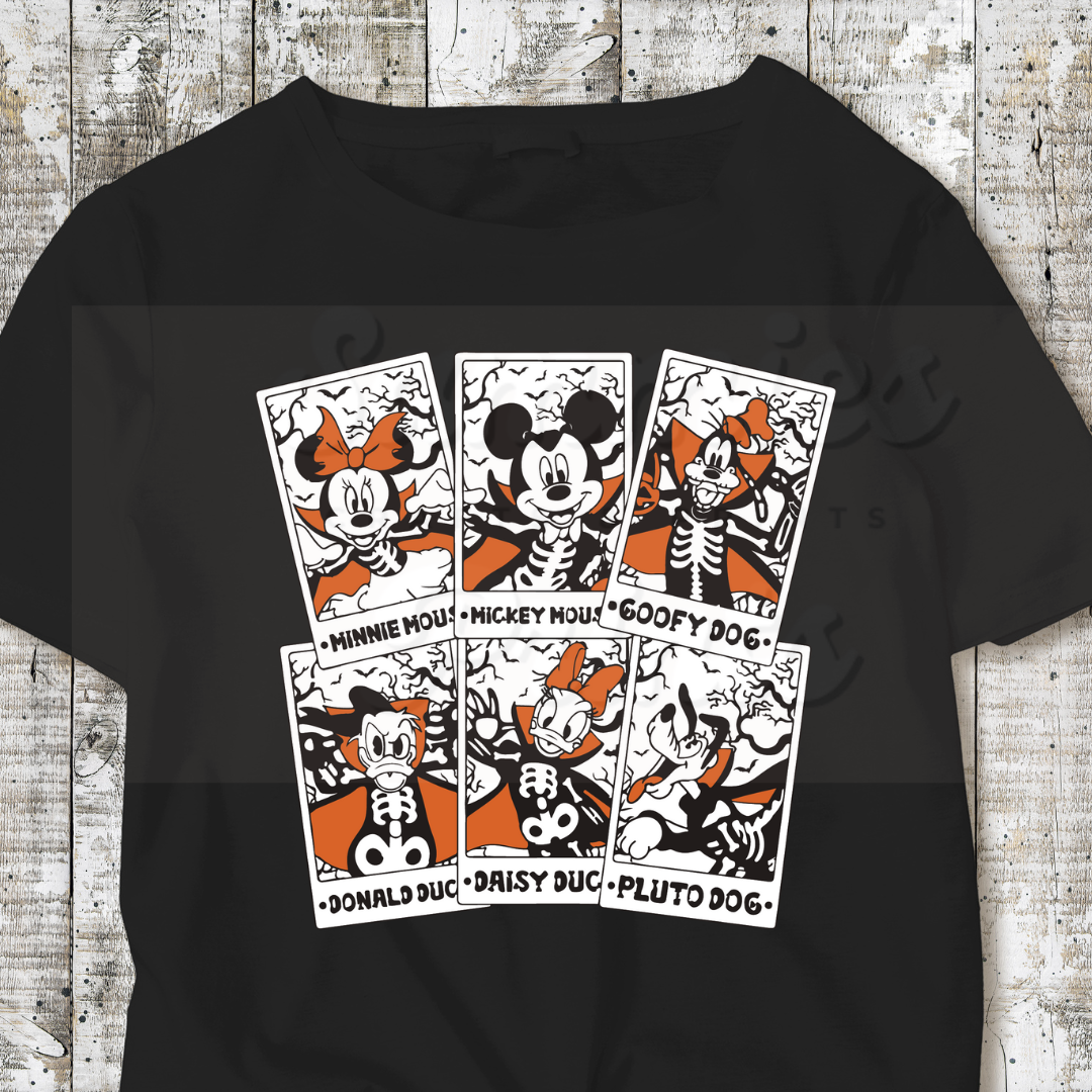 Skeleton Crew Polaroid DTF Heat Transfer