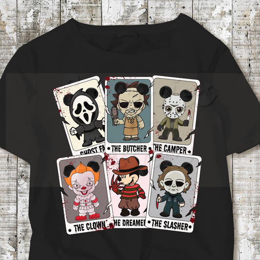 Killer Mouse Polaroid DTF Heat Transfer