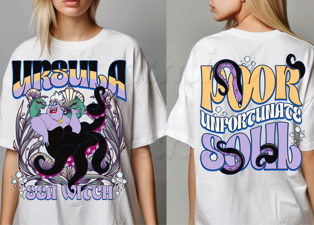 Sea Evil Queen SET DTF Heat Transfer