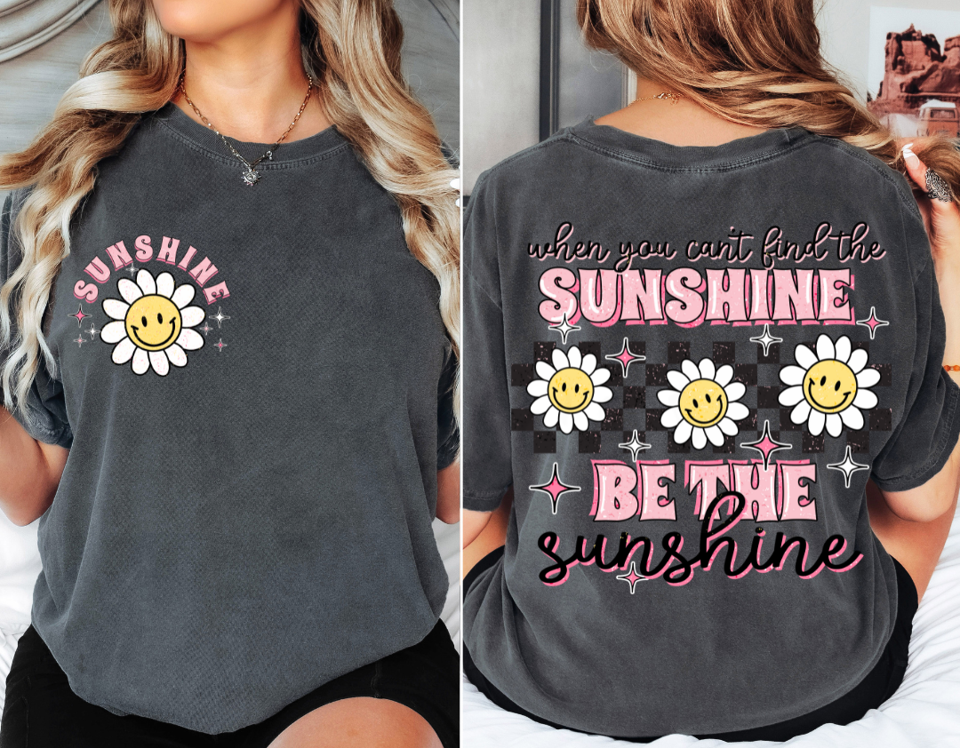 Be The Sunshine Pink DTF Heat Transfer Set