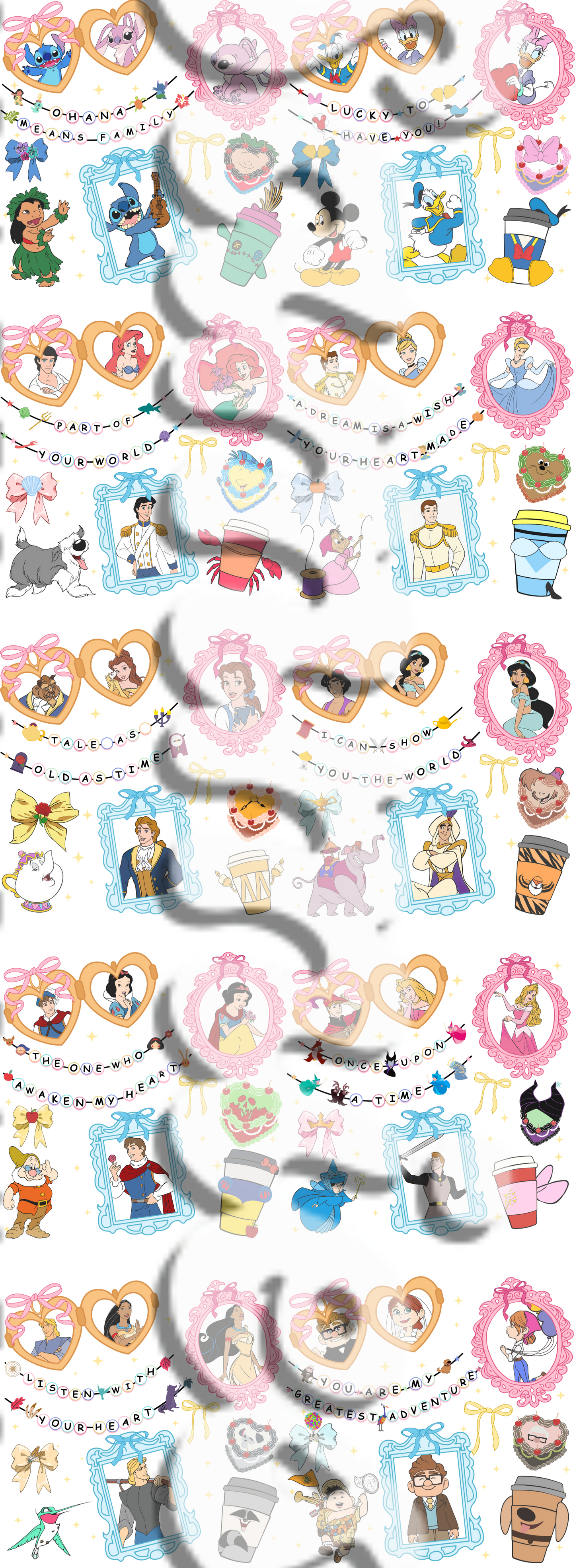 Princess Croquette 2 Pre Made Gang Sheet