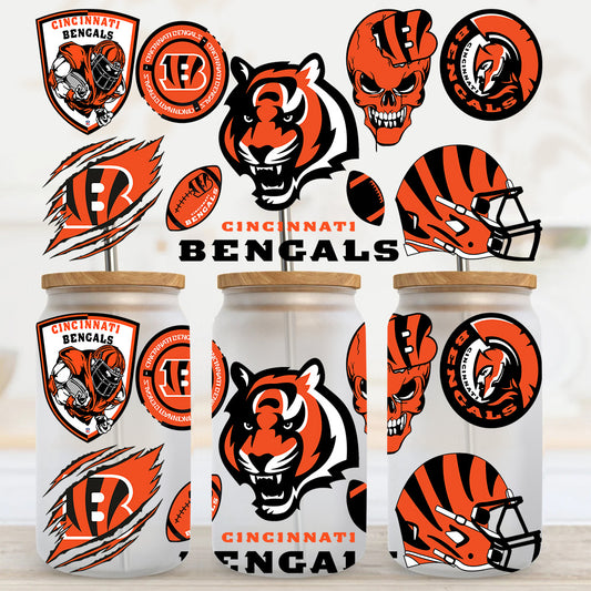 Cincinnati Football UV DTTF Cup Wrap