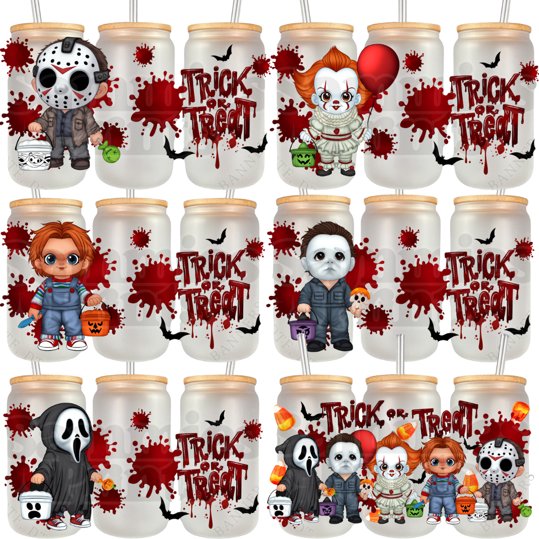 Scary 2 UV DTF Cup Wrap Bundle