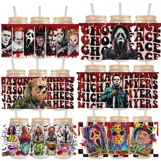 Scary 3 UV DTF Cup Wrap Bundle