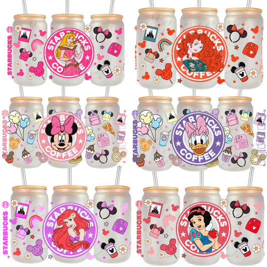 Princess 2 UV DTF Cup Wrap Bundle