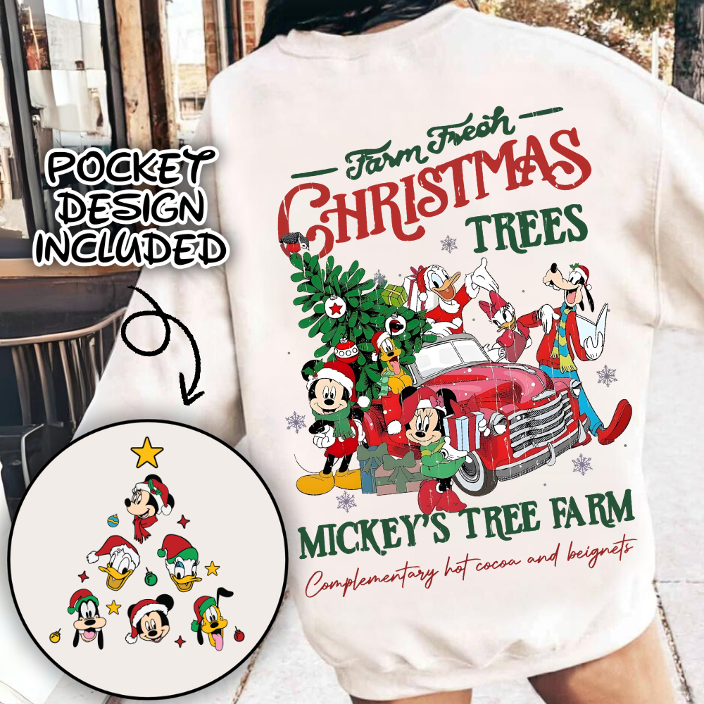 Fresh Farm Christmas Trees Mouse SET