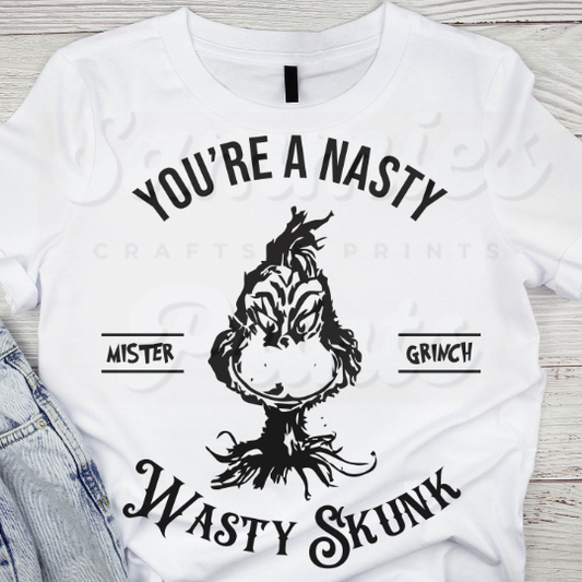 Nasty Grinch BLACK