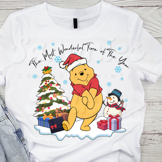 Winnie Christmas 5 Black