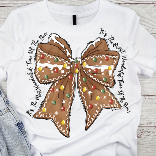 Gingerbread Bow 2