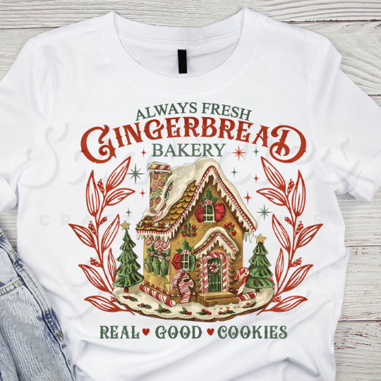 Gingerbread Bakery Green