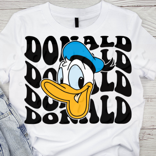 Boy Duck Name BLACK