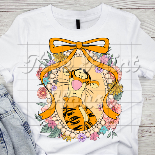 Tiger Floral Croquette