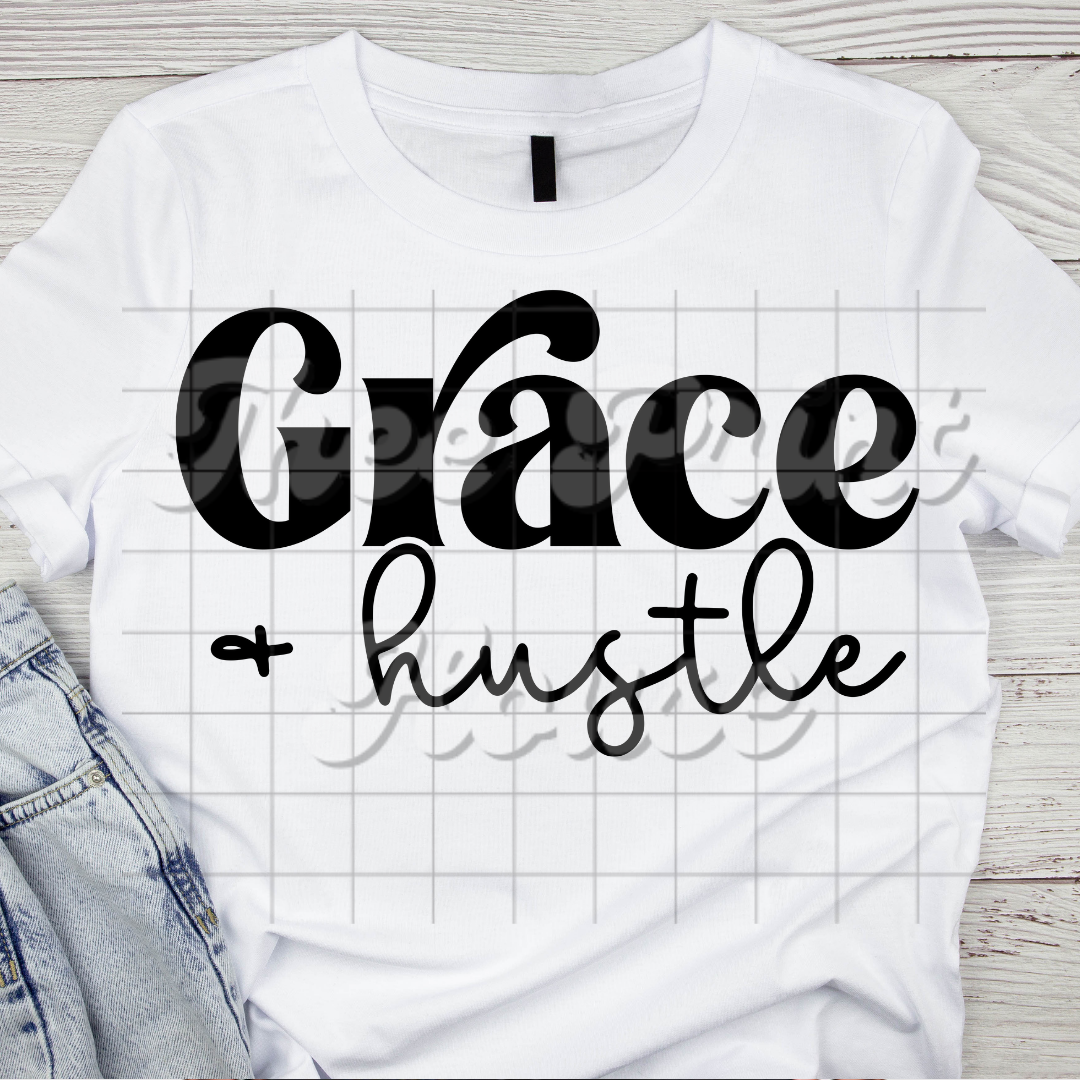 Grace & Hustle Black