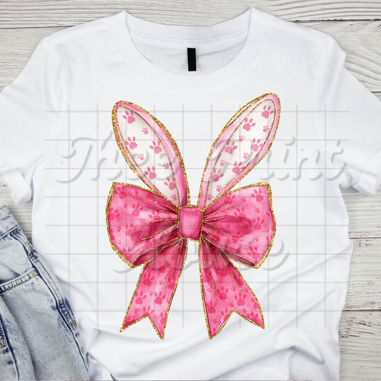 Pink Easter Bow