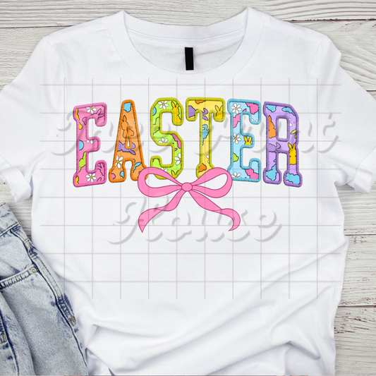 Easter Embroidered