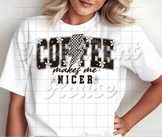 Coffee Makes Me, Black
