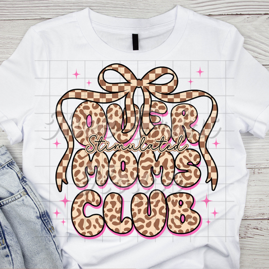 Overstimulated Mom Club Cheetah