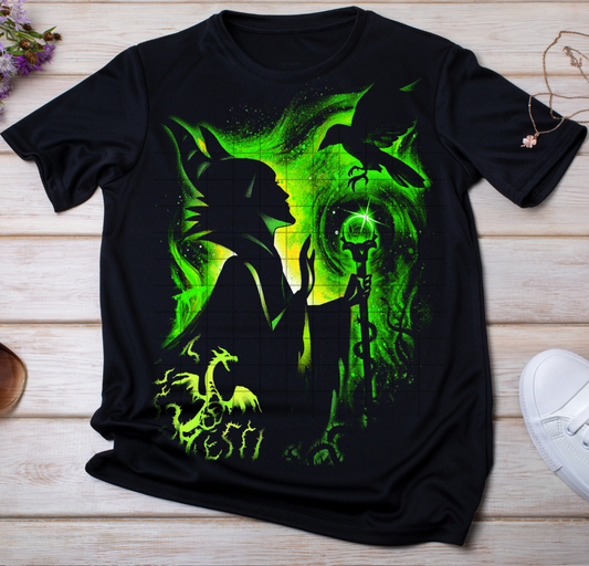 Evil Q 4 Halftone (black shirt only)