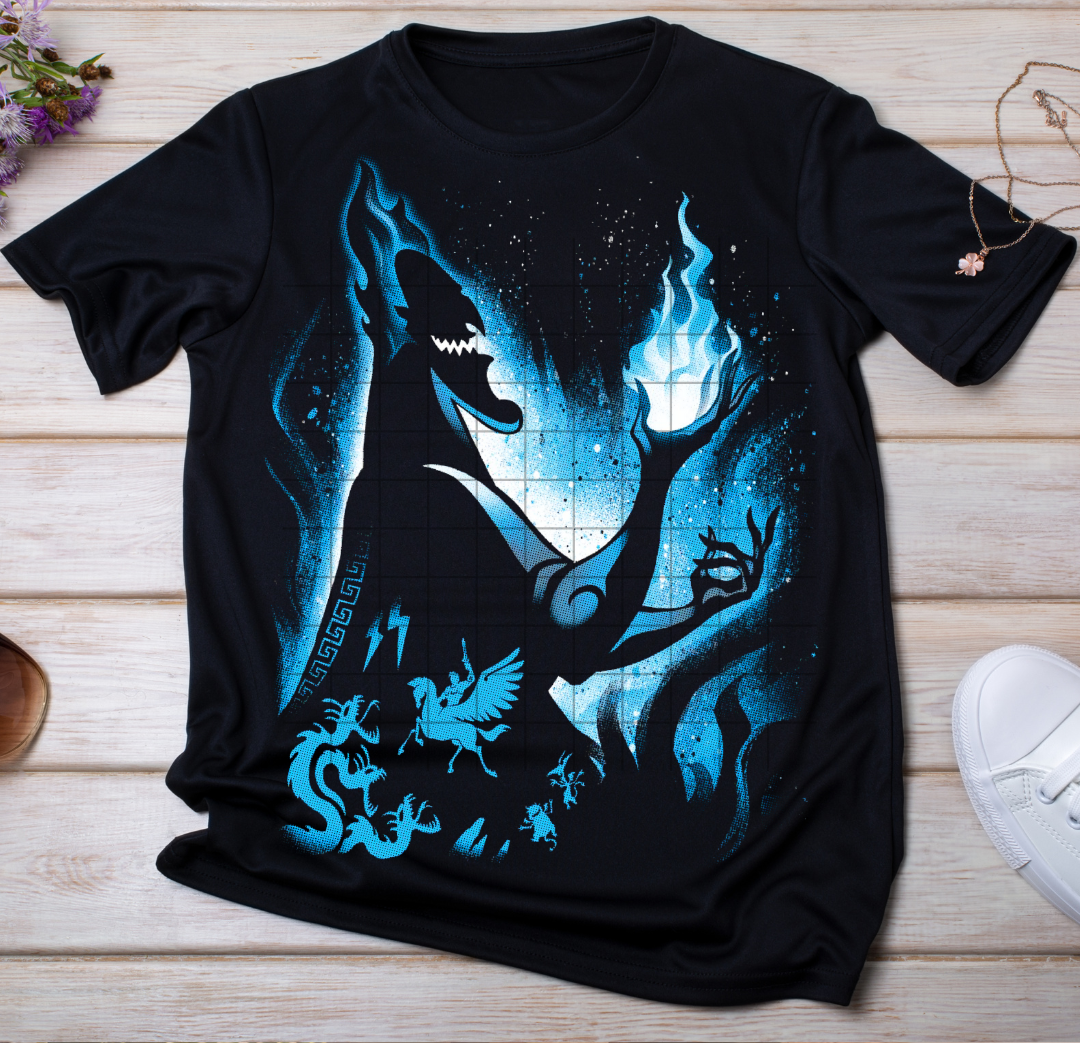 Herc Evil Halftone (black shirt only)