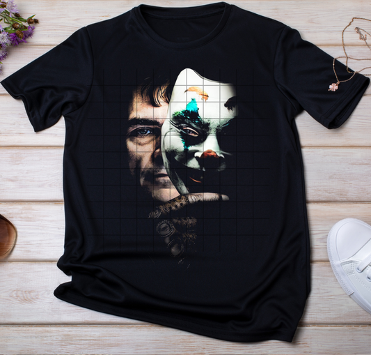 Joke 12 Halftone (black shirt only)