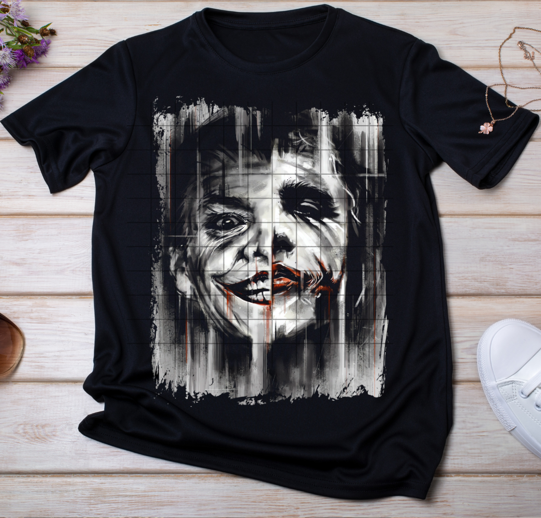 Joke 7 Halftone (black shirt only)