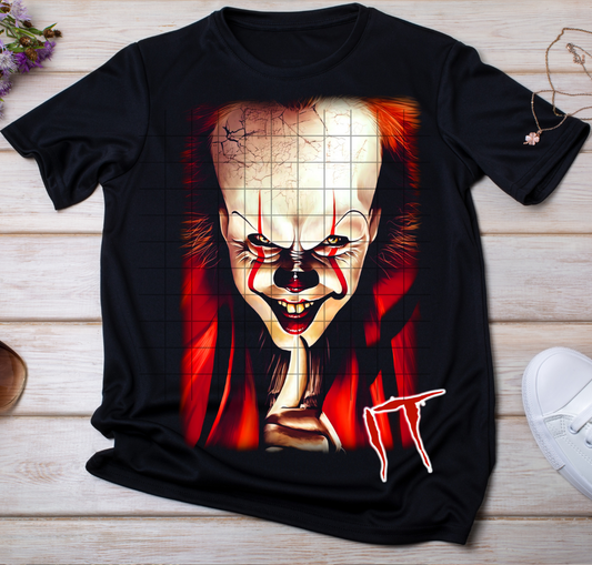 Clown Halftone 1 (black shirt only)