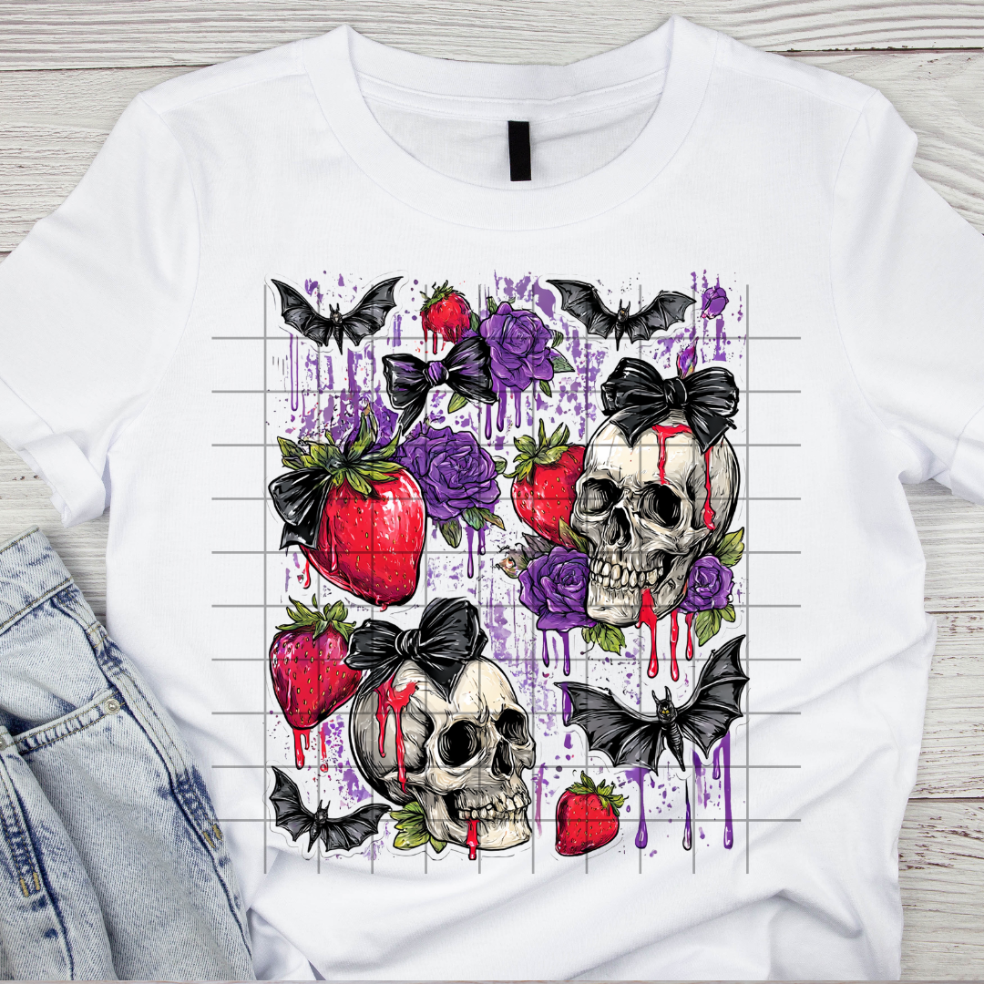 Skull Strawberry