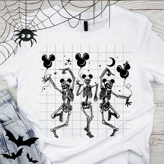 Skeleton Dance Black