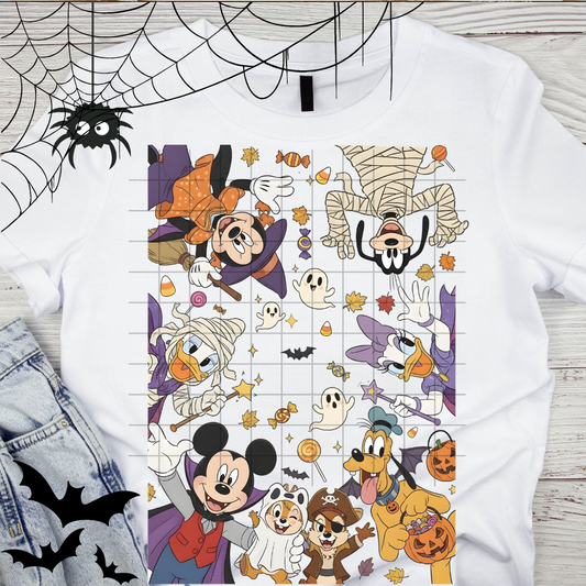 Mouse Friends Halloween