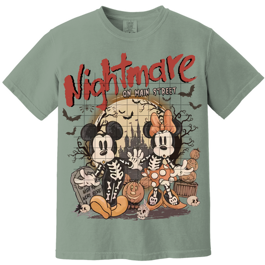 Vintage Nightmare Skeleton BLK