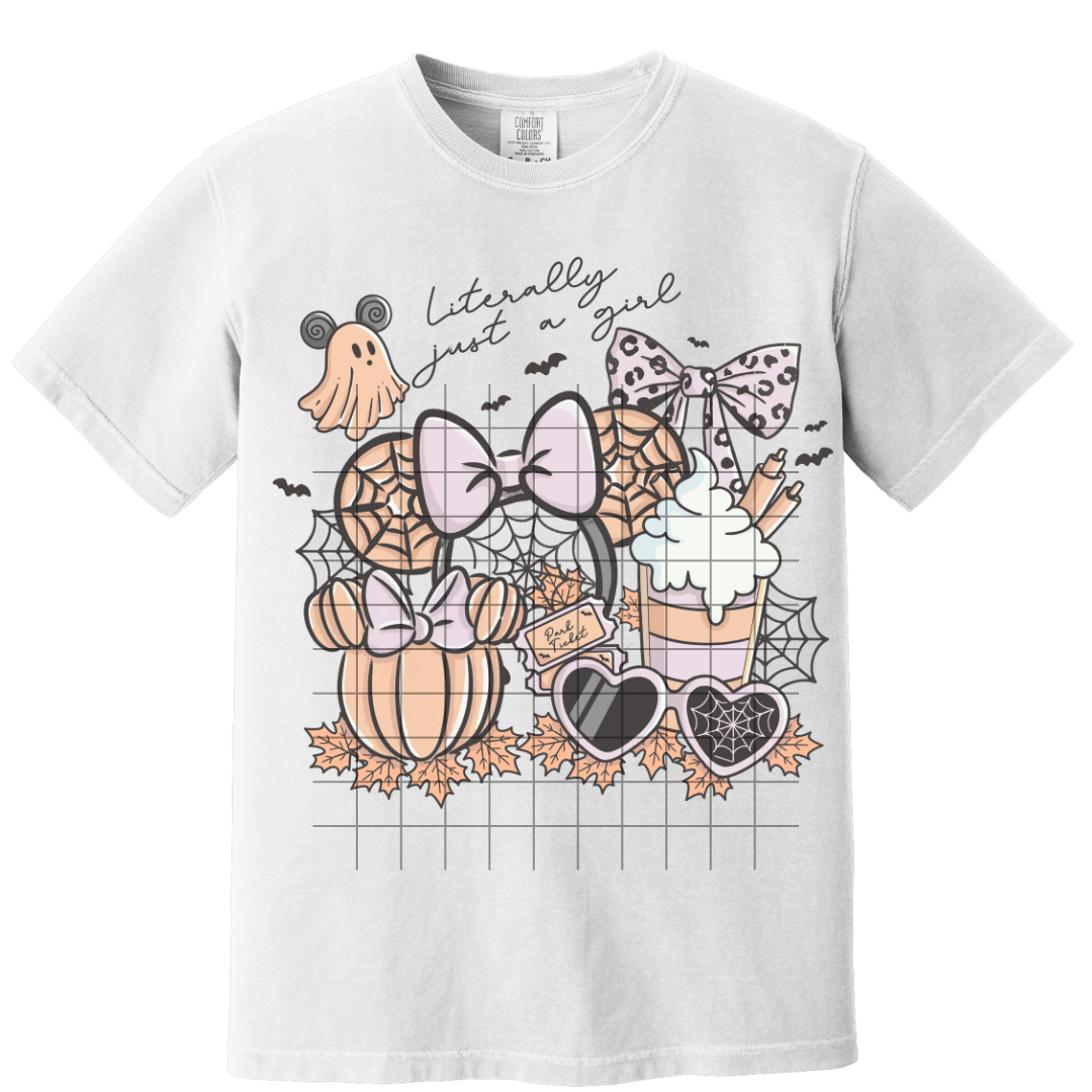 Literally Just a Girl Halloween Ears