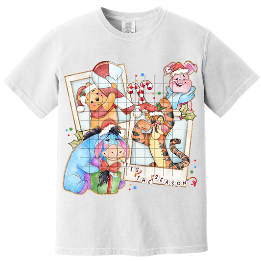 Bear Christmas Polaroid