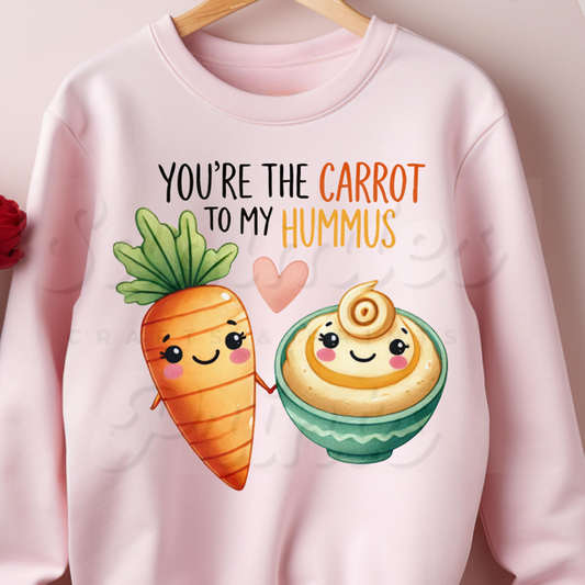 Carrot To My Hummus